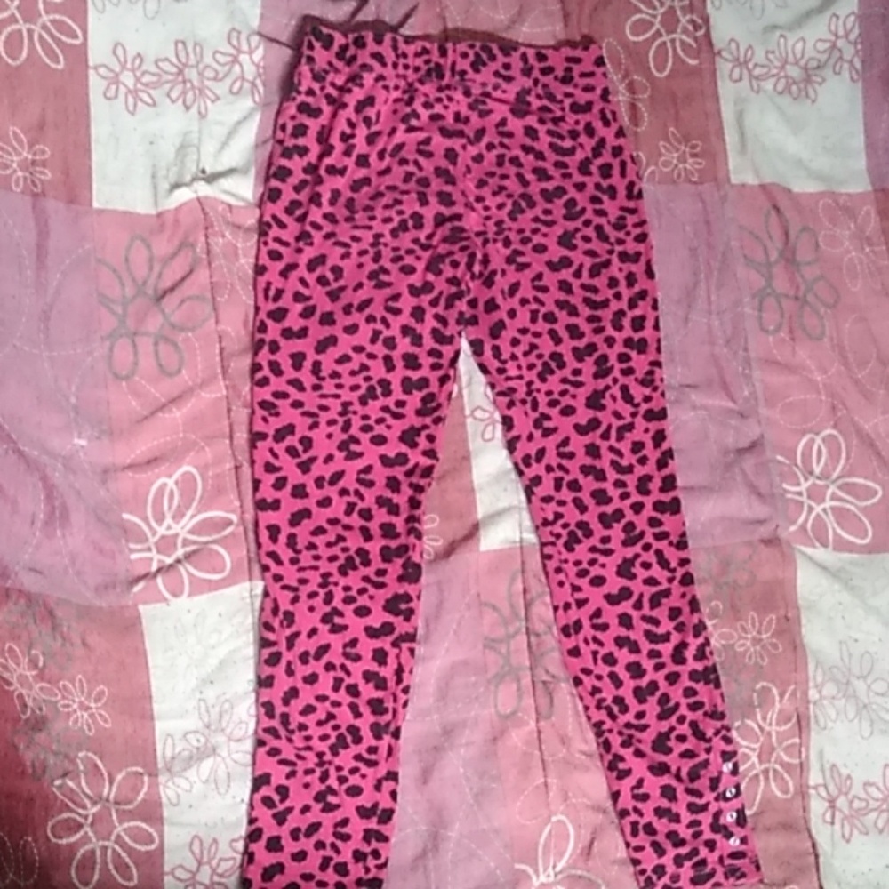Leapard Print Pants